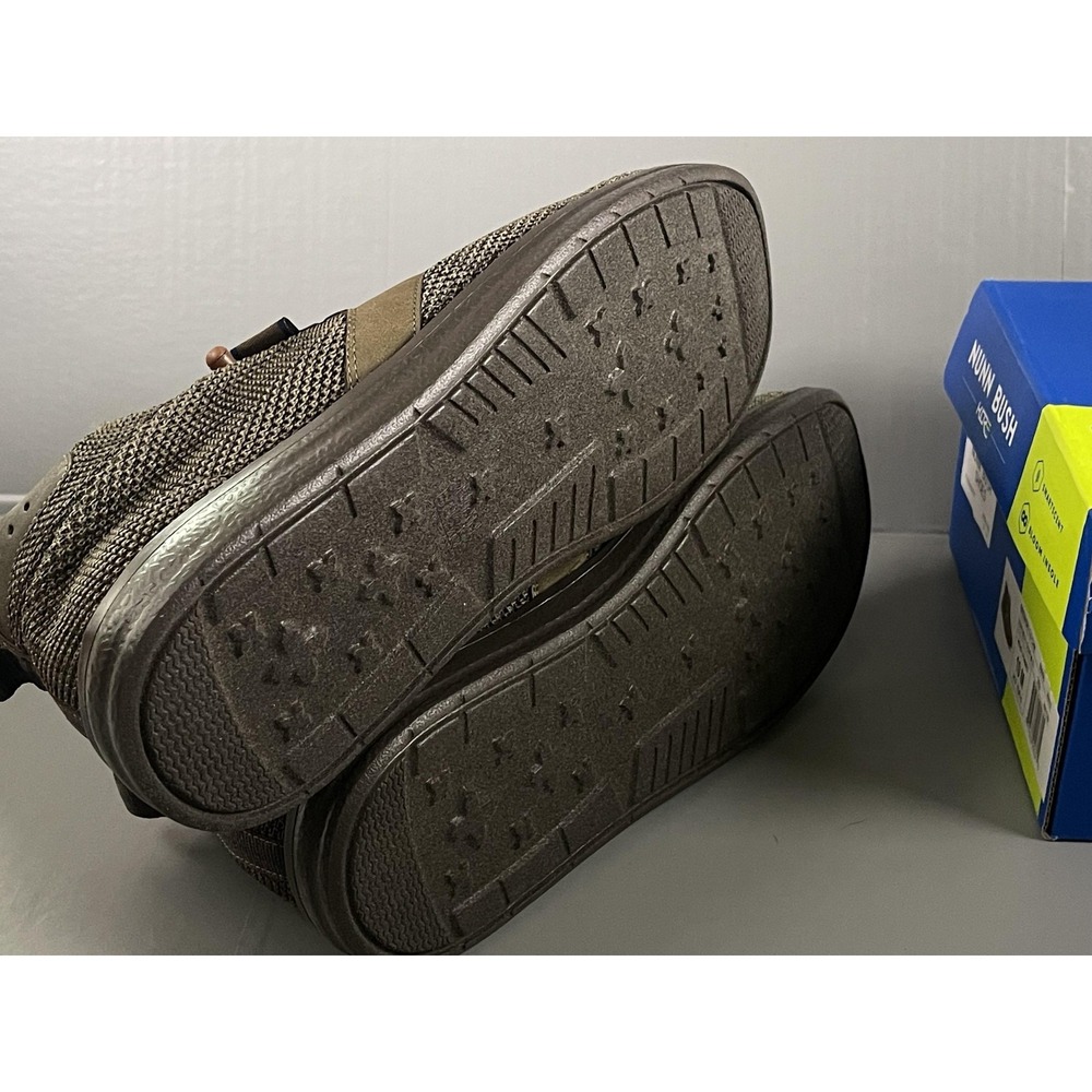 Nunn Bush Brewski 2.0 CHK Boots Mens Size 10 Olive Mesh Chukka Comfort Casual - Picture 7 of 10